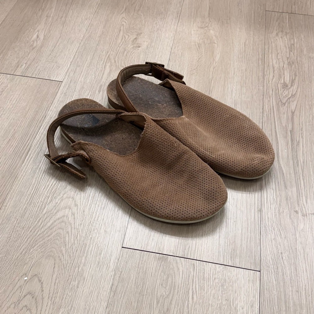 Reef Men's Tan Slip-On Sandals 11